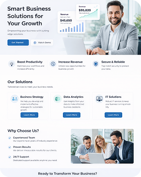 Landing page